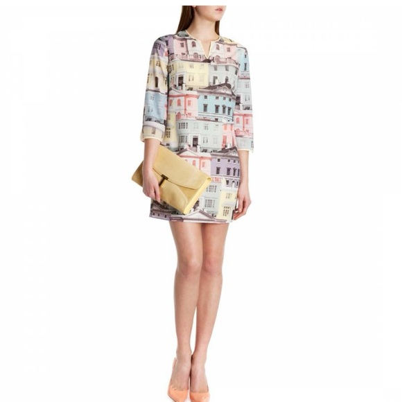 Ted Baker Regency House Print Shift Dress - Picture 2 of 13